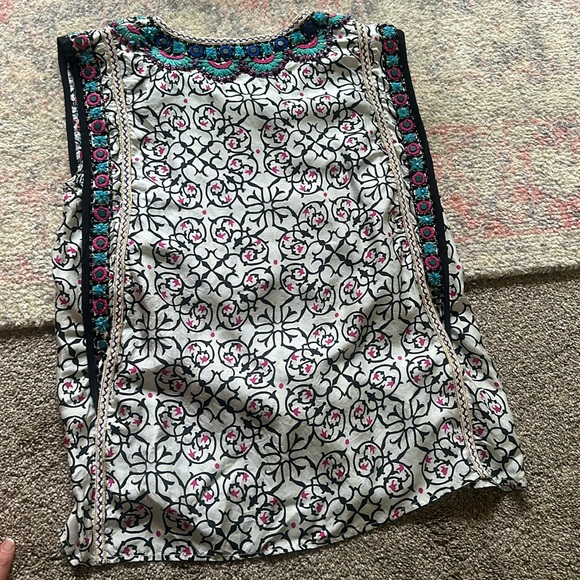 Calypso St Barth Connie Beaded Top - Picture 3 of 3